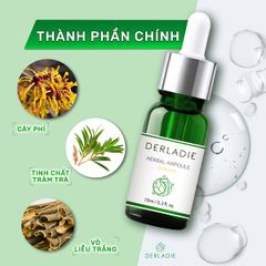 Chấm Mụn Tràm Trà Xẹp Mụn Khô Cồi Sau 72H Derladie Herbal Ampoule For Blemish 10ml