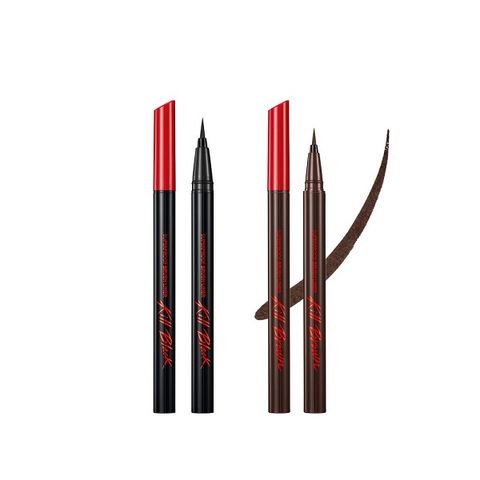 Bút Kẻ Viền Mắt Chống Trôi Clio Superproof Brush Liner Kill Black 0.55ml