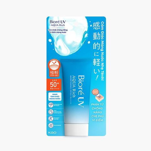 Kem Chống Nắng Dưỡng Ẩm Da Bioré UV Aqua Rich Watery Essence SPF50+/PA++++ 50g