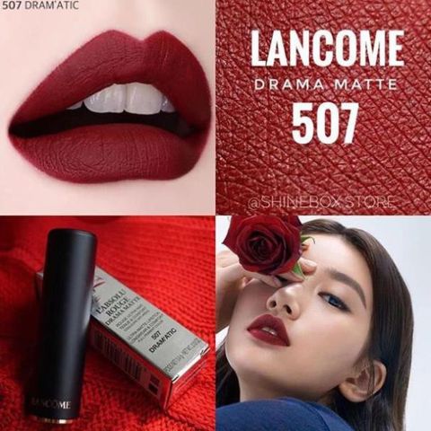 Son Thỏi L'Absolu Rouge Drama Matte Lancome 507 Dram'atic