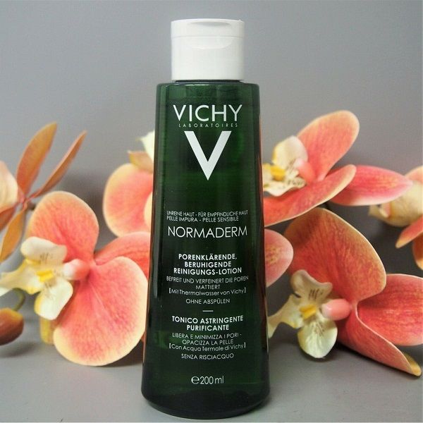 Nước Cân Bằng Giảm Bóng Dầu, Se Lỗ Chân Lông Vichy Normaderm Purifying Pore-Tightening 200ml