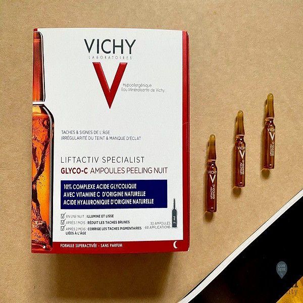 Dưỡng Chất Giảm Thâm Nám Làm Sáng Da Ban Đêm Vichy Laboratoires Liftactiv Specialist Glyco-C Night Peel Ampoules