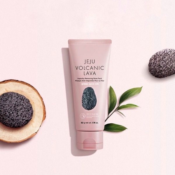 Gel Lột Mụn Tro Núi Lửa The Face Shop Jeju Volcanic Lava Impurity Removing Nose Pack 50g