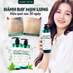 Sữa Tắm Trị Mụn Lưng Some By Mi AHA-BHA-PHA 30 Days Miracle Acne Clear Body Cleanser 400g