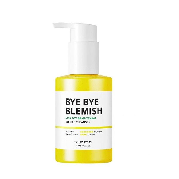 Sữa rửa mặt dưỡng sáng da Some By Mi Bye Bye Blemish Vita Tox Brightening Bubble Cleanser 120g