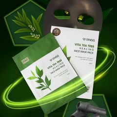 Mặt Nạ BNBG Tràm Trà Giúp Thải Độc Da Giảm Mụn 30ml Vita Tea Tree Healing Face Mask Pack
