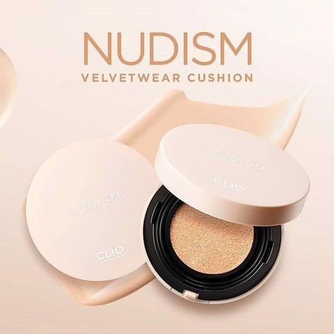 Phấn Nước Clio Nudism Velvetwear Cushion SPF 50+ PA+++