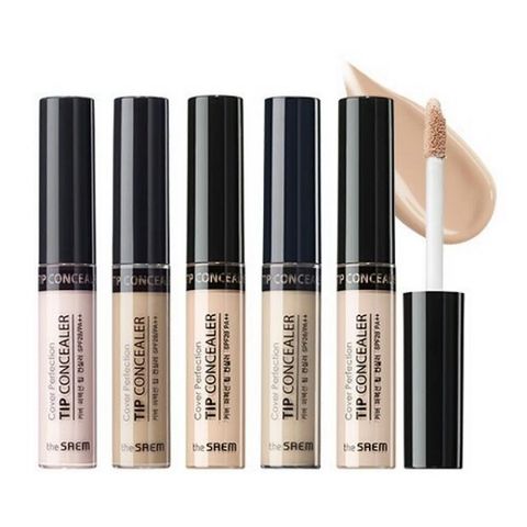 Kem Che Khuyết Điểm The Saem Cover Perfection Tip Concealer SPF28 PA++