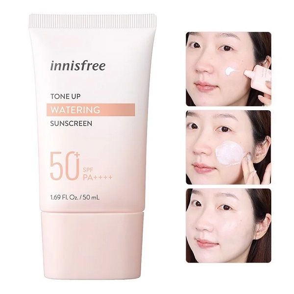 Kem Chống Nắng Innisfree Tone Up Watering Sunscreen SPF50+ PA++++ 50ml