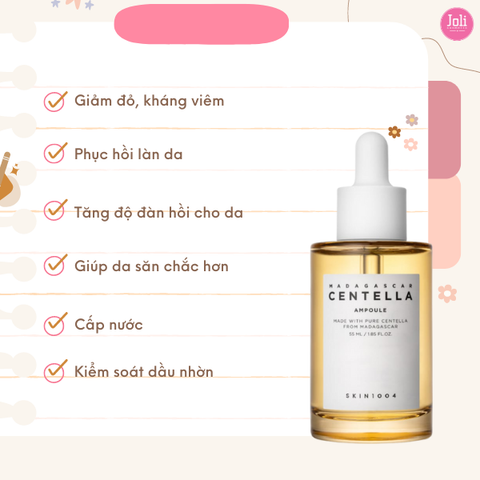 Tinh Chất Rau Má Giảm Mụn Phục Hồi Da Skin1004 Madagascar Centella Ampoule