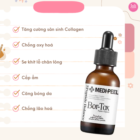 Tinh Chất Chống Lão Hóa Medi-Peel Bor-Tox Peptide Ampoule 30ml