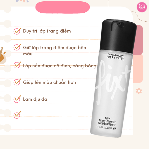 Xịt Khoáng Khóa Makeup Mac Prep+ Prime Fix+ 100ml