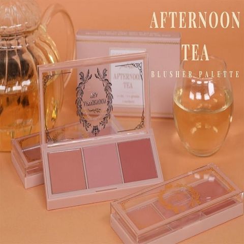 Bảng Phấn Má Hồng 3 Màu I'm Meme I'm Afternoon Tea Blusher Palette