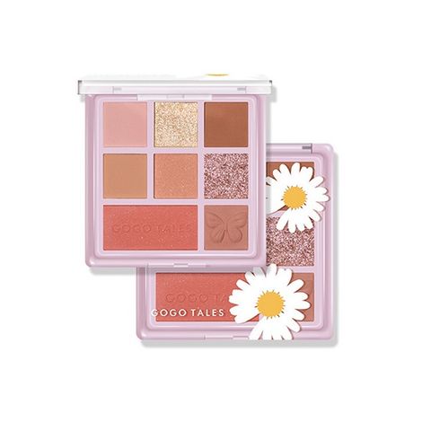 Bảng Phấn Mắt 8 Màu GoGo Tales Daisy Heartbeat Star Yarn Eyeshadow GT181