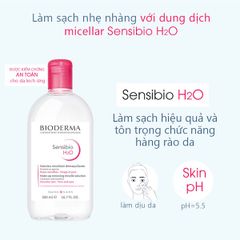 Nước Tẩy Trang Bioderma Dành Cho Da Nhạy Cảm Sensibio H2O