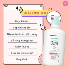 Dầu Xả Curel Cấp Ẩm Chuyên Sâu Cho Da Đầu Khô Và Nhạy Cảm Intensive Moisture Care Conditioner 420ml