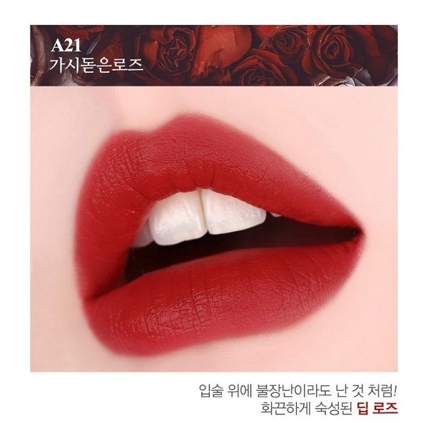 Son Kem Black Rouge Air Fit Velvet Tint Ver 4