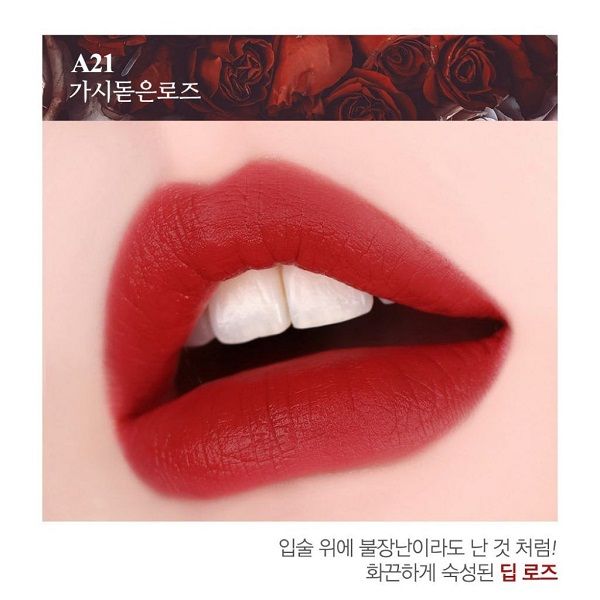 Son kem Black Rouge Air Fit Velvet Tint Ver4