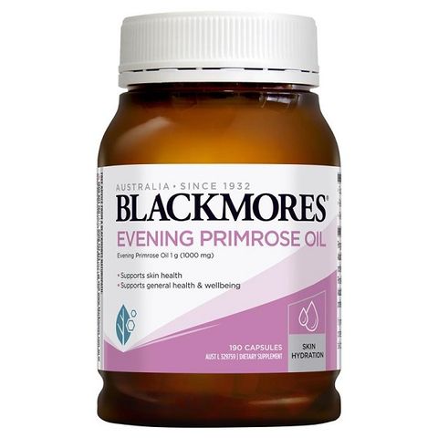 Viên Uống Dưỡng Da Tinh Dầu Hoa Anh Thảo Blackmores Evening Primrose Oil 190 Viên