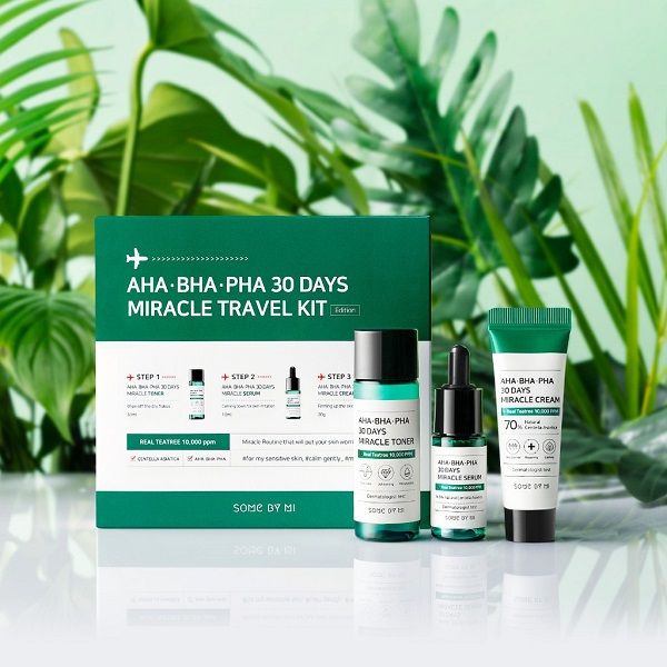 Bộ dưỡng Some By Mi AHA- BHA- PHA 30 Days Miracle Travel Kit