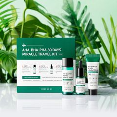 Bộ Kit Some By Mi AHA-BHA-PHA Dành Cho Da Mụn 3 Món 30 Days Travel Kit