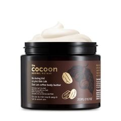 Bơ Dưỡng Thể Cocoon Chiết Xuất Cà Phê Đắk Lắk Coffee Body Butter 200ml