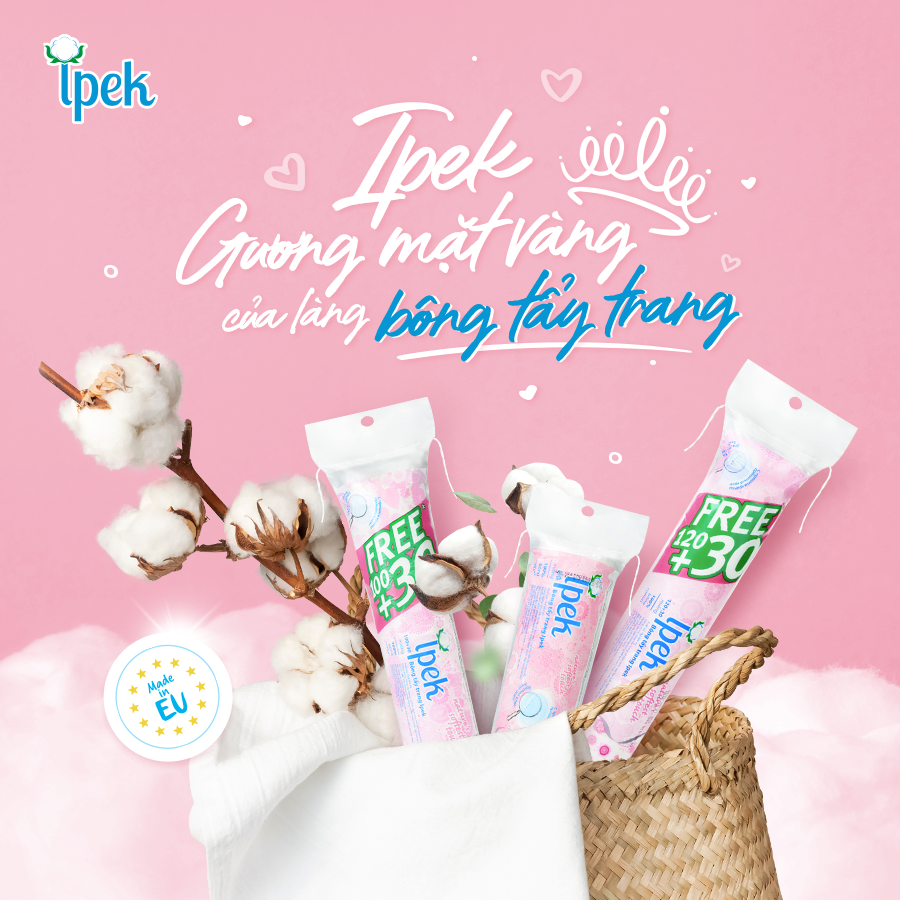 Bông Tẩy Trang Ipek Cotton Pads