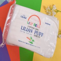 Bông Tẩy Trang LilyBell Lilian Puff Cotton 222 Miếng