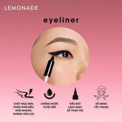 Bút Kẻ Mắt Nước Lemonade SuperNatural Eyeliner  - Black