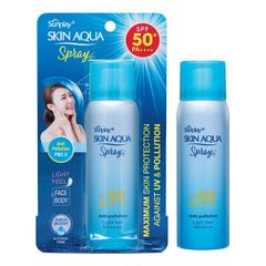 Xịt Chống Nắng Sunplay Skin Aqua Kháng Bụi Mịn Anti Pollution Spray SPF50+ PA++++ 50g