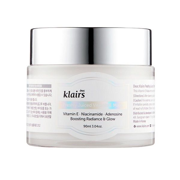 Mặt Nạ Ngủ Klairs Dưỡng Sáng Da Ngừa Lão Hóa 90ml Freshly Juiced Vitamin E Mask