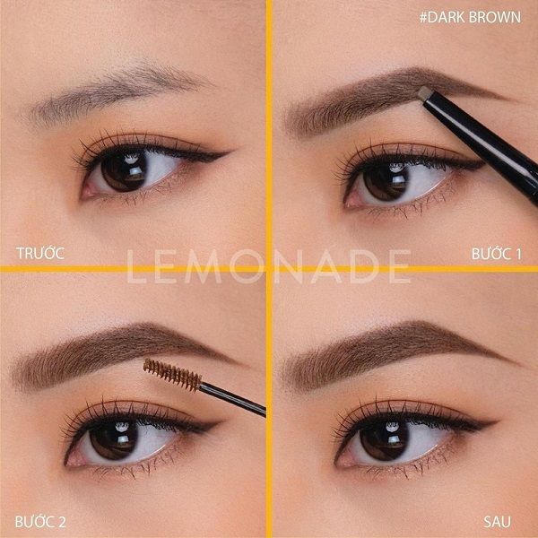 Chì Kẻ Mày Lemonade 2 Đầu Want It Got It Dual Eyebrow