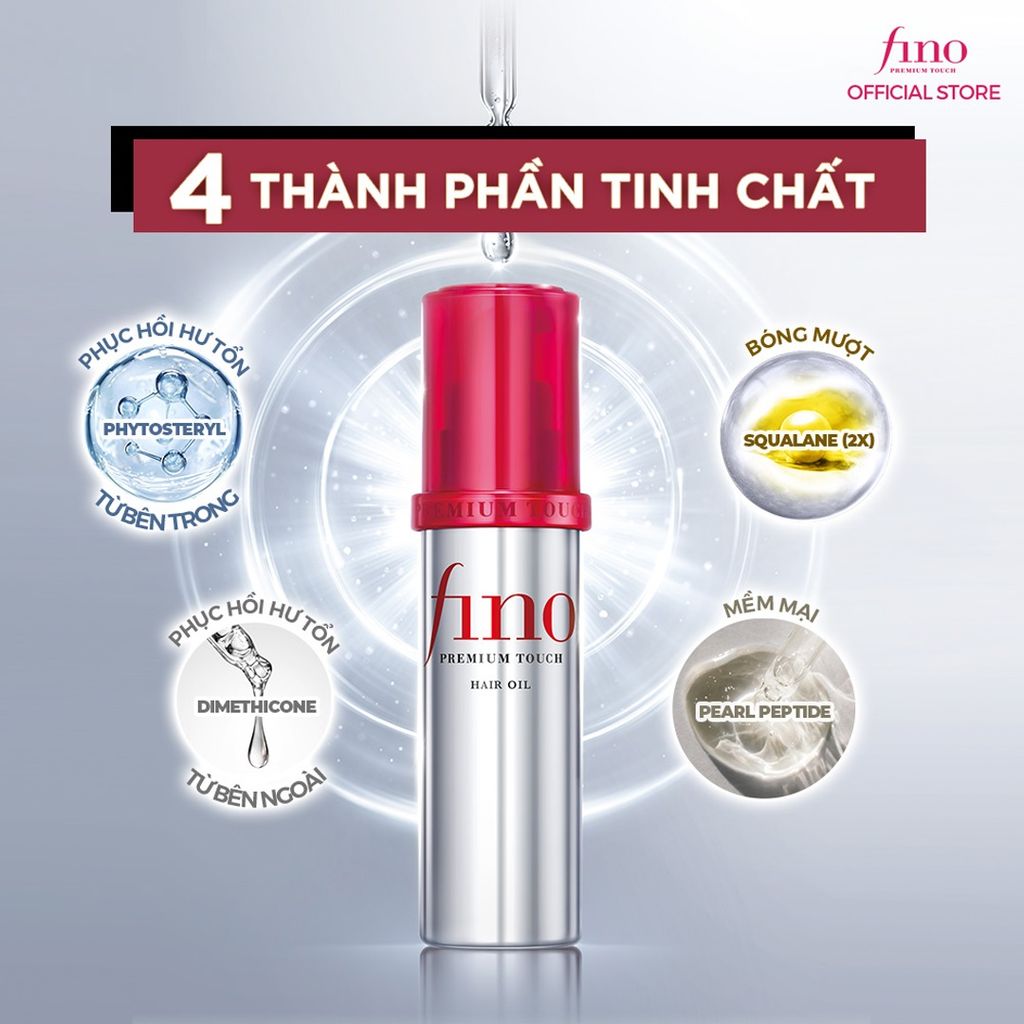 Dầu Dưỡng Tóc Cải Thiện Tóc Hư Tổn Fino Premium Touch Hair Oil B 70ml