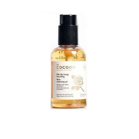 Dầu Tẩy Trang Chiết Xuất Hoa Hồng Cocoon Rose Cleansing Oil 140ml