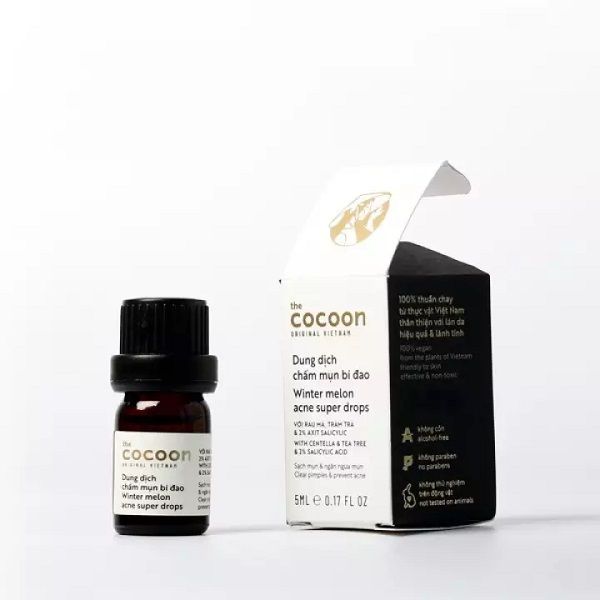 Dung dịch chấm mụn bí đao Cocoon Winter Melon Acne Super Drops 5ml