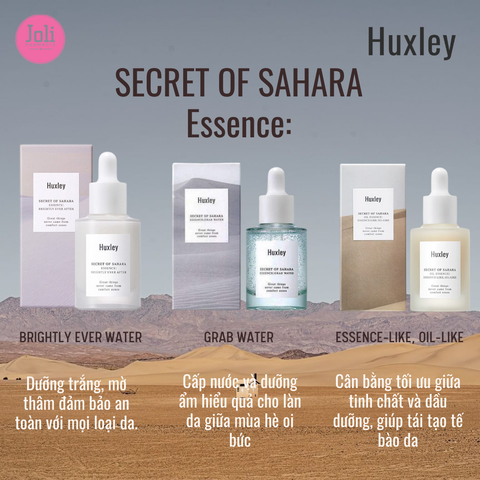Tinh Chất Dưỡng Ẩm Cấp Nước Huxley Secret Of Sahara Essence Grab Water 30ml