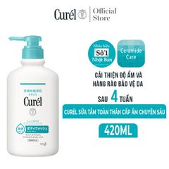 Sữa Tắm Cấp Ẩm Chuyên Sâu Curel Intensive Moisture Care Body Wash 420ml