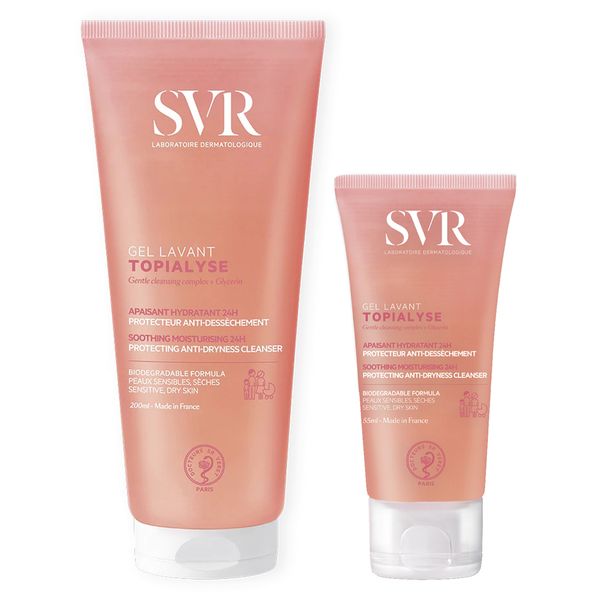 Gel Rửa Mặt Không Chứa Xà Phòng Cho Da Khô Và Nhạy Cảm SVR Topialyse Gel Lavant