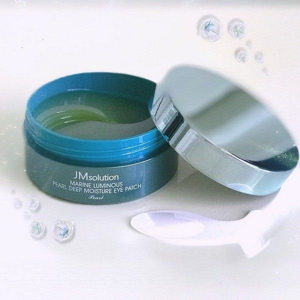 Mặt Nạ Mắt JMsolution Dưỡng Ẩm Chiết Xuất Ngọc Trai 90g Marine Luminous Pearl Deep Moisture Eye Patch