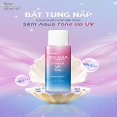 Sữa Chống Nắng Hiệu Chỉnh Sắc Da Sunplay Skin Aqua Tone Up UV Milk Lavender SPF50+/PA++++ 50g