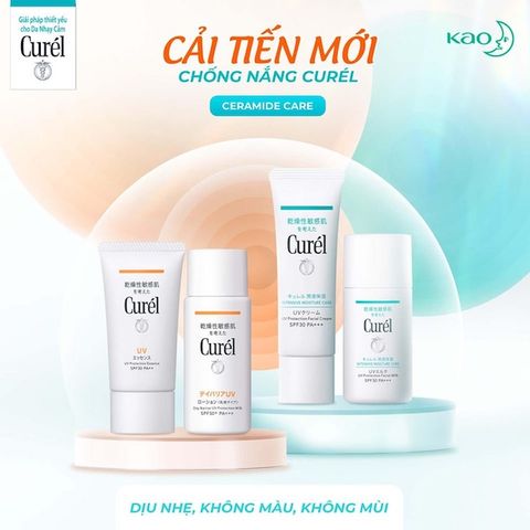 Sữa Chống Nắng Curel Day Barrier UV Protection Milk SPF50+ PA+++ 60ml