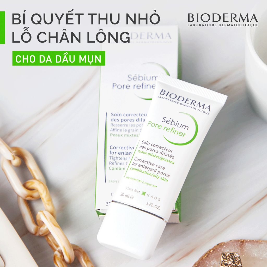 Kem Dưỡng Se Khít Lỗ Chân Lông Bioderma Sébium Pore Refiner 30ml