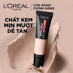 Kem Nền Lâu Trôi Loreal SPF16+++ Infallible 24H Matte Cover 30ml