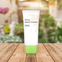 Kem Dưỡng Da Tay DHC Olive Hand Cream 55g