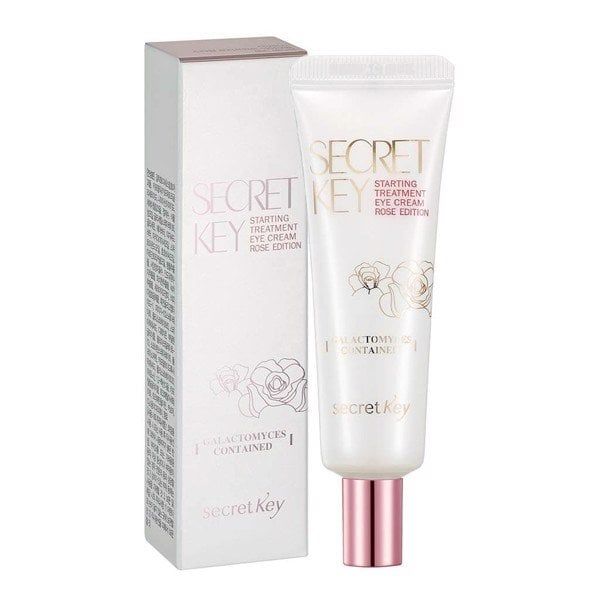 Kem Dưỡng Mắt Làm Trắng Và Phục Hồi Da Chuyên Sâu Secret Key Starting Treatment Rose Facial Eye Cream