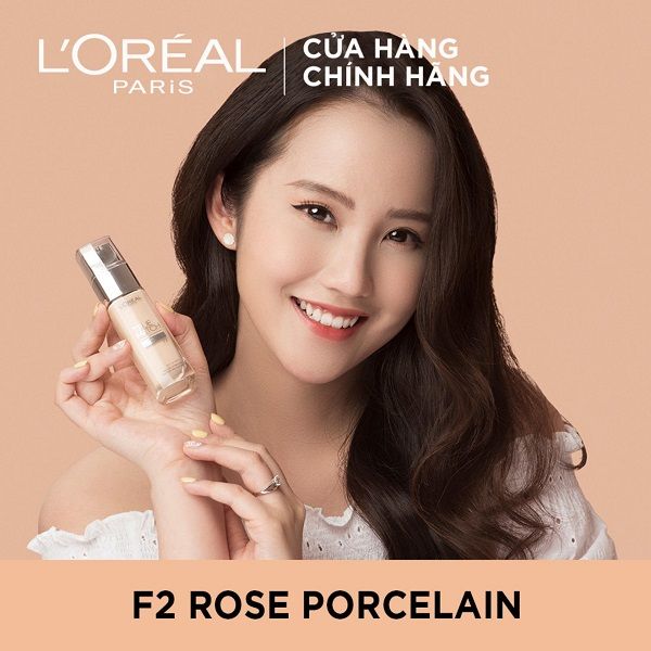 Kem Nền L'Oréal Mịn Nhẹ Dưỡng Da Dạng Lỏng F2 30ml True Match Blendable Foundation