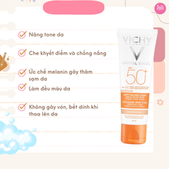 Kem Chống Nắng Giảm Thâm Nám Vichy Ideal Soleil Anti-Dark Spots SPF50 PA+++ 50ml