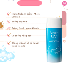 Gel Chống Nắng Dưỡng Ẩm Biore UV Aqua Rich Watery Gel SPF50+ PA++++ 90ml