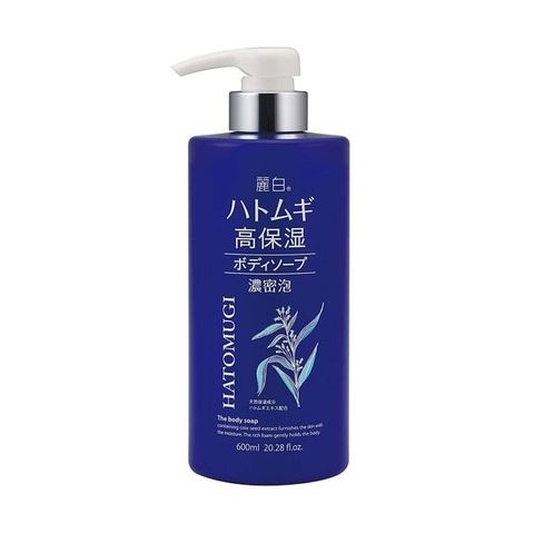 Sữa Tắm Dưỡng Ẩm Làm Sáng Da Hatomugi Moisture Rich Body Soap 600ml