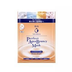 Mặt Nạ Senka Dưỡng Sáng Và Đàn Hồi Da Perfect Aqua Bouncy Mask